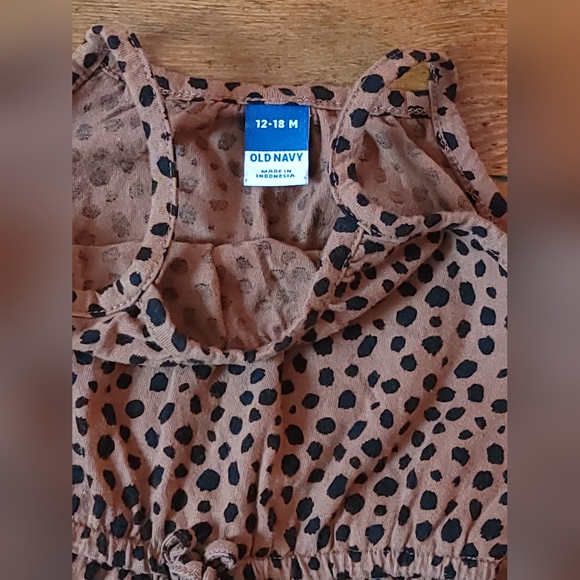Leopard print Romper  12-18 month - Picture 4 of 5